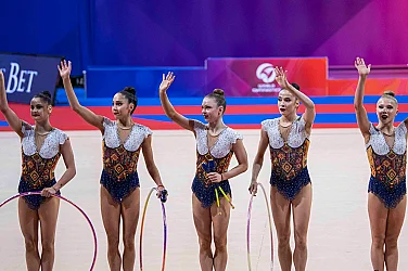 Бронз за ансамбъла на България в художествената гимнастика в Баку