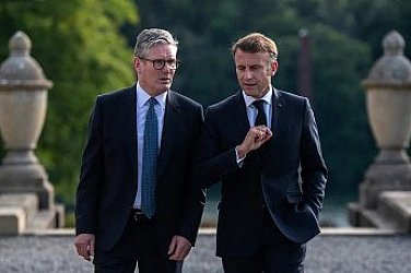 Франция и Великобритания настояват за международно военно присъствие в Украйна след войната