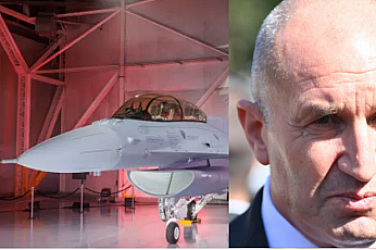 Президентът Радев посочи големия проблем за F-16 – наземното оборудване