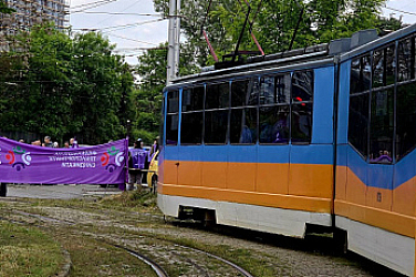 Пак протест на градския транспорт в София