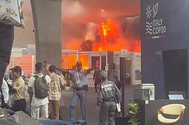 Пожар прекъсна климатичната конференция в Бразилия