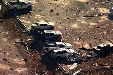 Кошмар в САЩ! Мощна експлозия във военен завод за боеприпаси в Тенеси