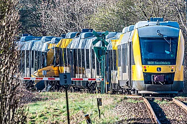 Челен сблъсък на влакове в Дания: Най-малко 17 ранени, 4 в критично състояние