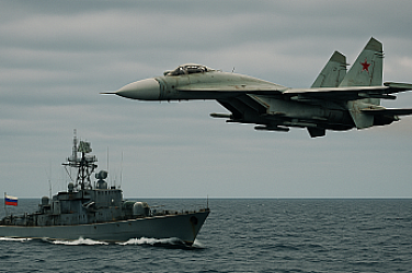 Русия е готова на военна сила за сенчестия си флот. Какво значат провокациите към НАТО?