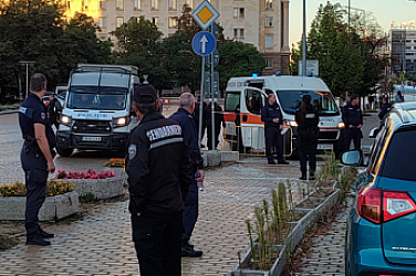 Полицай почина по време на блокада пред Народното събрание