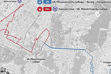 Пускат нова автобусна линия между „Манастирски ливади“ и „Студентски град“