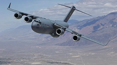 C-17 на американските ВВС кацна в Бургас