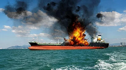 Дрон атакува гръцки танкер в Черно море, снаряд удари кораб в Ормузкия проток