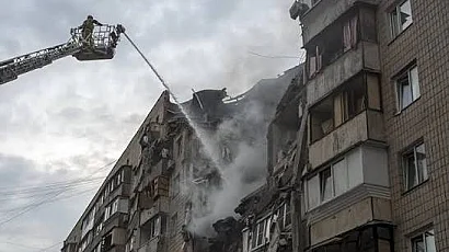 Жертвите на руския удар в Киев станаха най-малко 37, засегнати са над 50 сгради