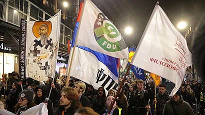 Вучич спря влаковете в цяла Сърбия заради студентски протести