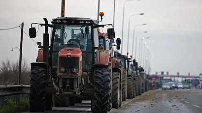 Фермери блокираха ГКПП „Ивайловград – Кипринос“, готвят пълно затваряне