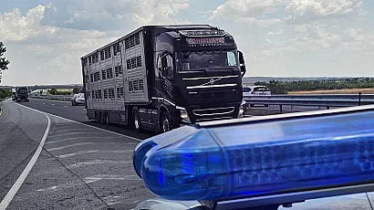 Акция на „Тракия“: Всеки втори проверен камион с опасни гуми