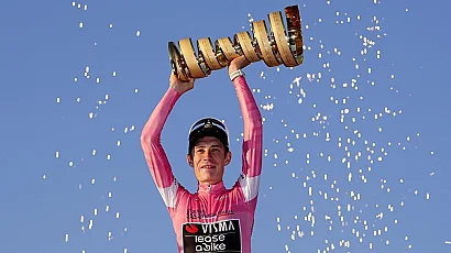 Йонас Вингегор спечели Giro d’Italia – без затруднения и без изненади
