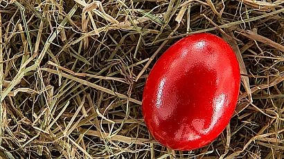 Благодат в Бачково: Доброволци боядисаха 2026 червени яйца за здраве и мир