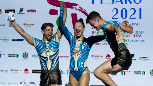 България с исторически успех на европейското първeнство по спортна аеробика