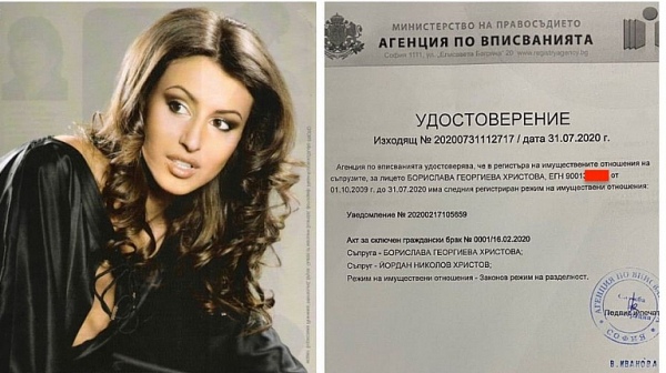 Борислава на ББ вдигна тайно сватба и пак се забърка в скандал (документ)