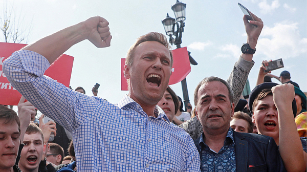 Руската прокуратура спря дейността на щабовете на Навални