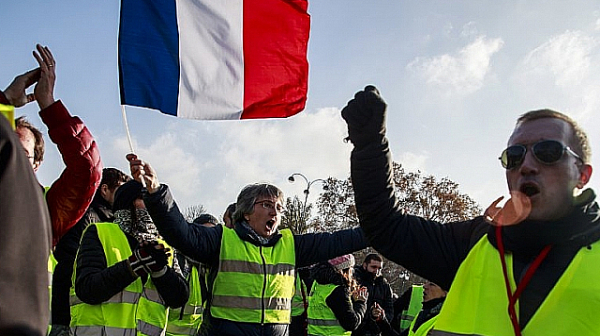 ”Жълтите жилетки” се завръщат във Франция. Над 80 са арестувани преди протеста