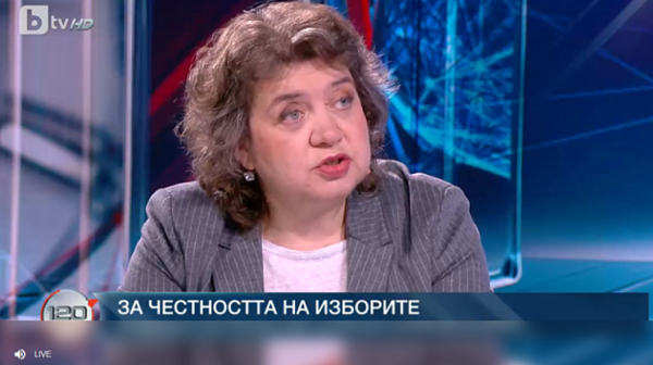 Доц. Киселова: При частично касиране на изборите може да се промени съотношението между партиите в 51-вия парламент