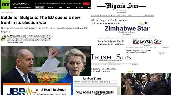 „Медии“ от четири континента с еднакви текстове за Радев, съмнения за кампания