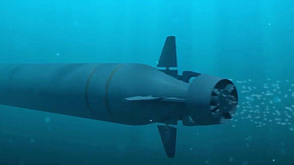 Русия е изпробвала суперторпедо „Посейдон“, способно да носи ядрени заряди