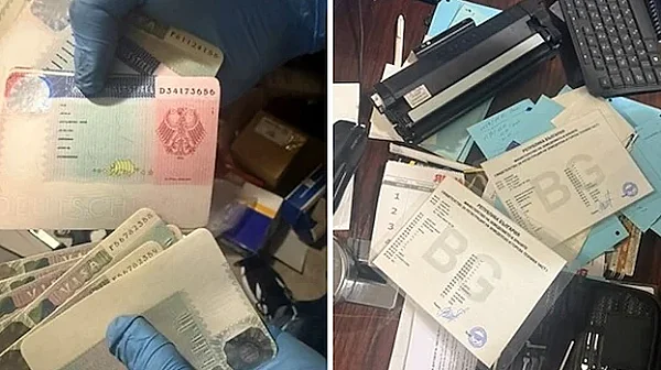 Разбиха печатница за фалшиви документи и евробанкноти в София, има арестувани
