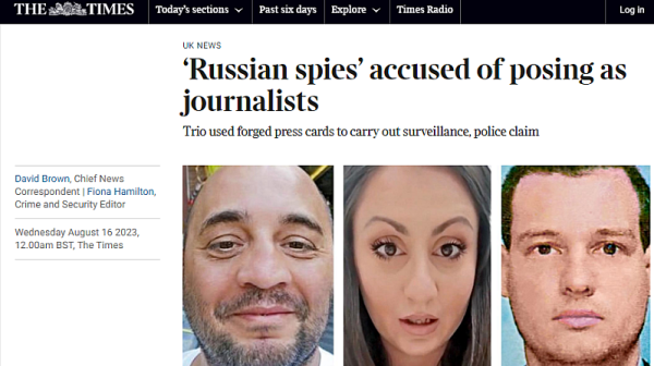 Мними журналисти с фалшиви документи: Международният отзвук след заловените български шпиони