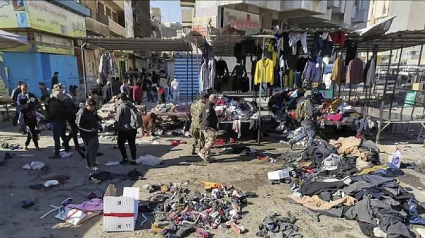 Двоен самоубийствен атентат в Багдад. Има жертви и десетки ранени