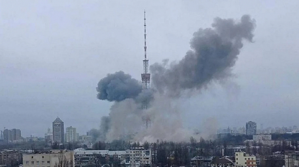 Нова въздушна тревога в Киев, чуват се взривове