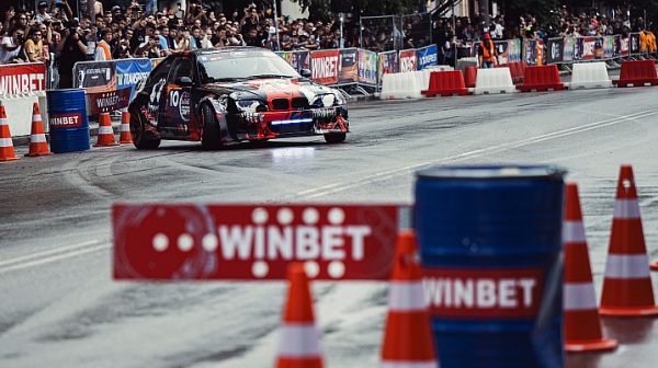 Стотици се насладиха на Red Bull Car Park Drift Bulgaria с подкрепата на WINBET