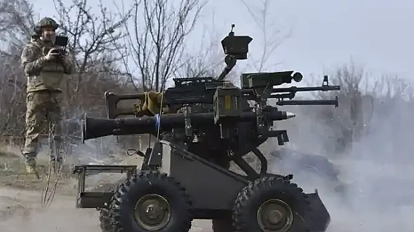 Украйна за първи път превзе руска позиция само с роботи – без нито един войник