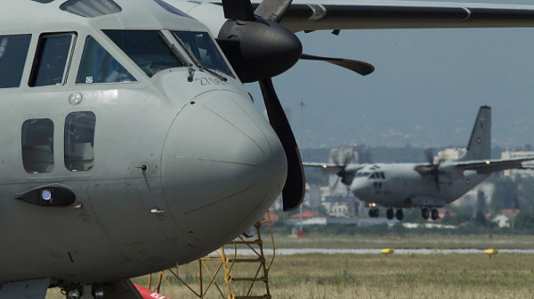 Два самолета ”Спартан” транспортират 4 тона хуманитарна помощ към Адана