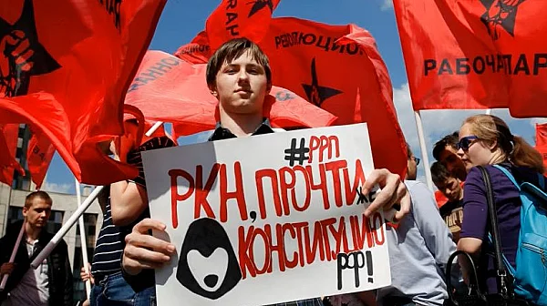 Руските власти забраниха митинги срещу блокирането на интернет в повече от 20 града