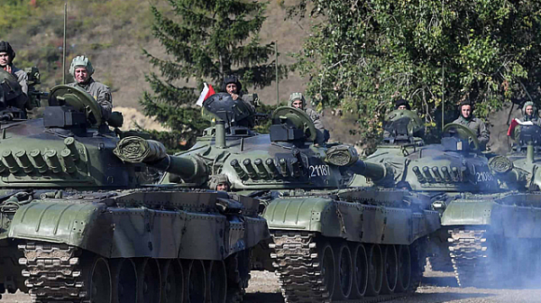Чехия е изпратила танкове и бронетранспортьори на Украйна