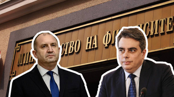 Президентът Радев яростно нападна финансовия министър Василев, щял да го озаптява с вето на бюджета