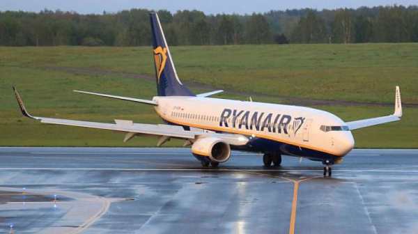 Глобиха Ryanair с 4,2 млн. евро за невъзстановяване на билети за отменени полети