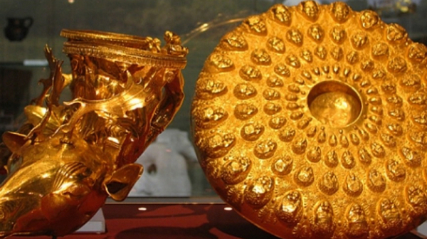Панагюрското златно съкровище блести в Британския музей