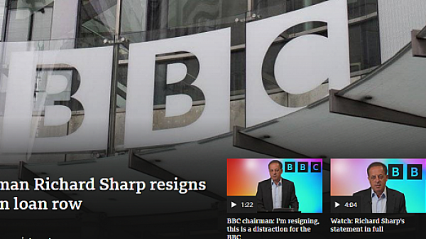 Шефът на BBC подаде оставка заради заем на Борис Джонсън