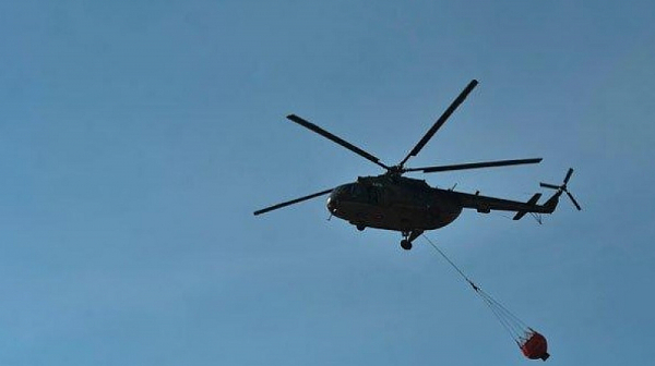 България разполага само с един хеликоптер за горски пожари