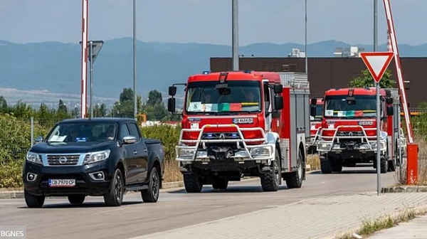 Български огнеборци ще помагат на колегите си в борбата с пожарите в Гърция