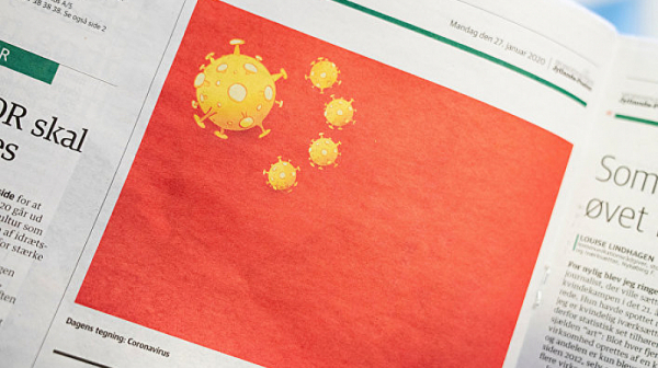 Китай скочи срещу карикатура за коронавируса в датски вестник