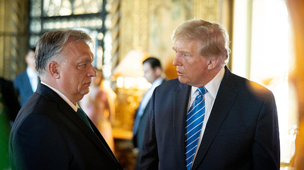Тръмп няма да даде пари на Украйна, ако бъде избран, каза Орбан след среща с него