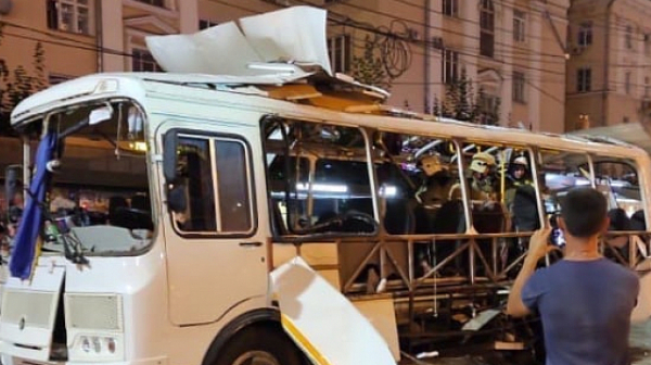 Експлозия в автобус в Русия, има ранени и жертва