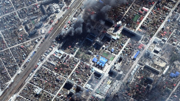 Почти цяла Украйна е под въздушна тревога! Повече от 70 снаряда са атакували района на Никопол още през нощта