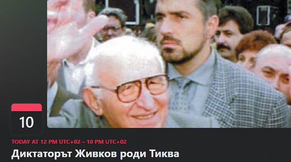 ”Диктаторът Живков роди Тиквата”: Пореден протест под прозорците на властта