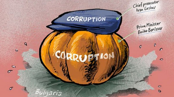 Тиква с каскет: Как холандски карикатурист видя корупцията у нас?