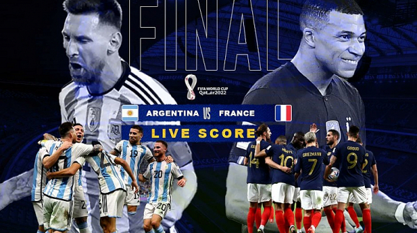 2:0 за Аржентина в първата част на финала с Франция