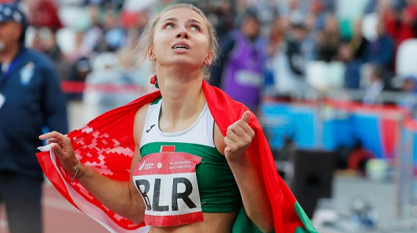 Беларуската спринтьорка Кристина Тимановска замина за Виена