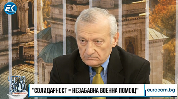 Кап. I ранг. Васил Данов: По-добър военен министър от проф. Тагарев от 45 г. и 89 г. насам не сме имали