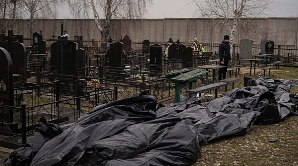 С мобилен крематориум  Русия прикрива зверствата си в Украйна